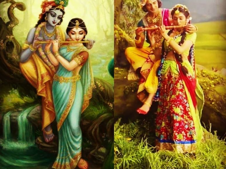 दुई सय वर्ष पुरोना राधा कृष्ण मन्दिरको पुनर्निर्माणपछि उद्घाटन